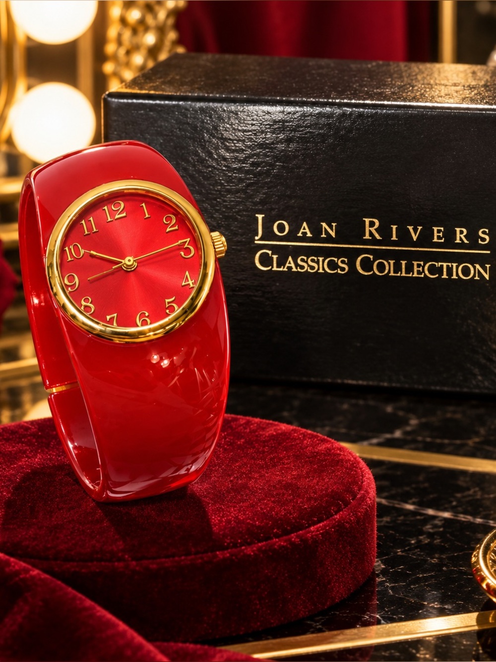 Joan Rivers Clamper/Bracelet Watch